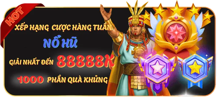 Hình ảnh quảng bá các chương trình khuyến mãi hấp dẫn của KK88 Nổ Hũ